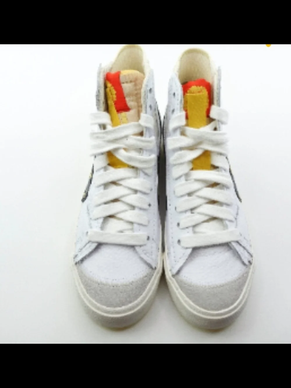 NIKE BLAZER MID 77 JUMBO SUNFLOWER WHITE HIGHTOPS